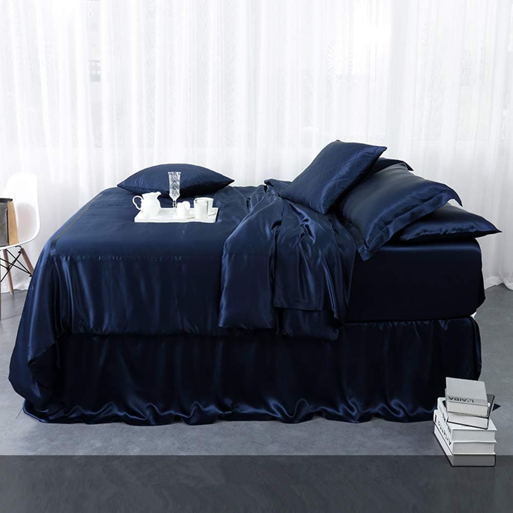Orose 30 Momme Deep Pocket Queen Silk Sheets Set