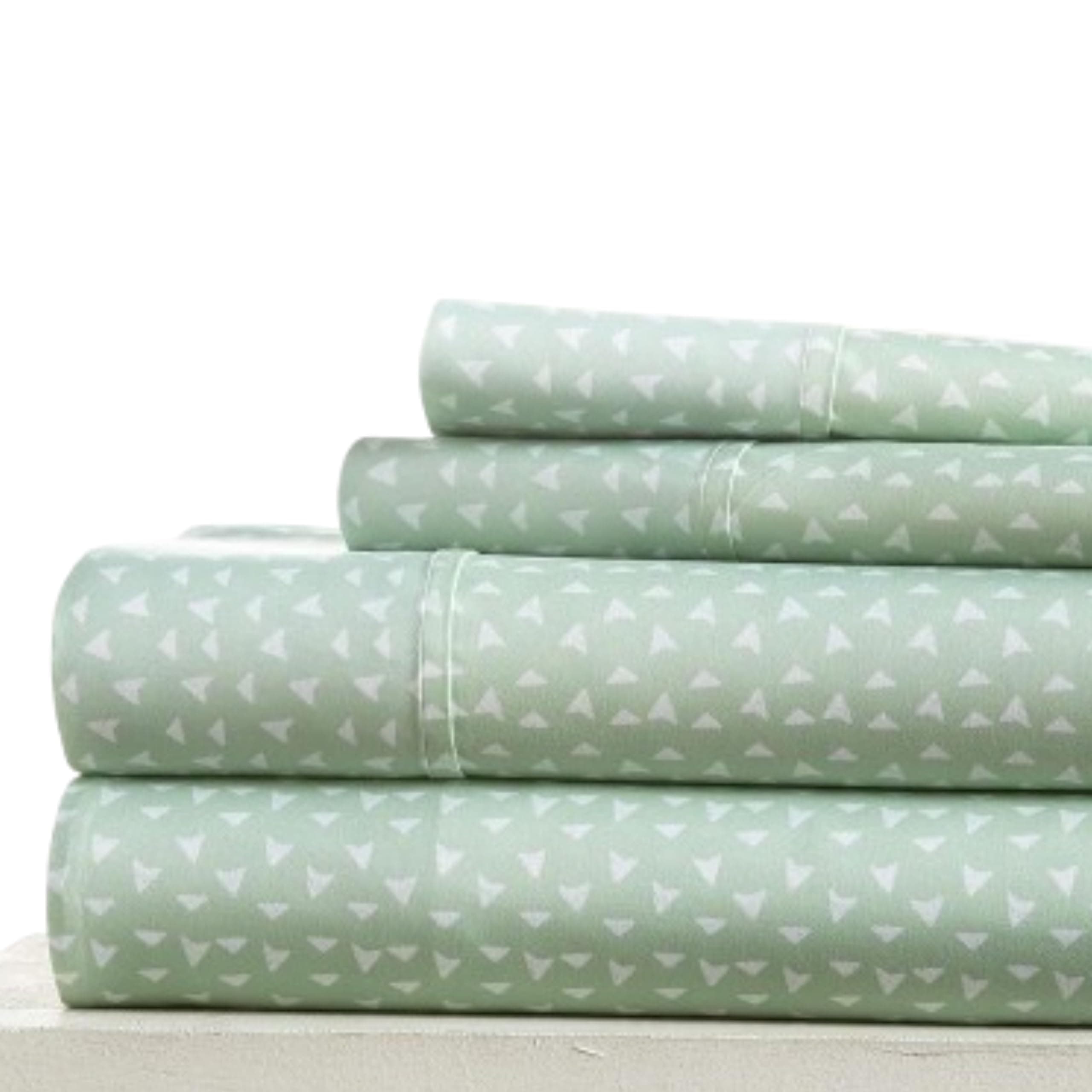 Oeko-TEX Certified Ultra Soft Linen Market Double-Brushed Patterned Microfiber Full Sheet Set 4 Piece - Easy Care Full Size - Urban Arrows Jade
| Ultra Soft Oeko-TEX Certified Linen Market Double-Brushed Patterned Microfiber Full Sheet Set - 16" Dee