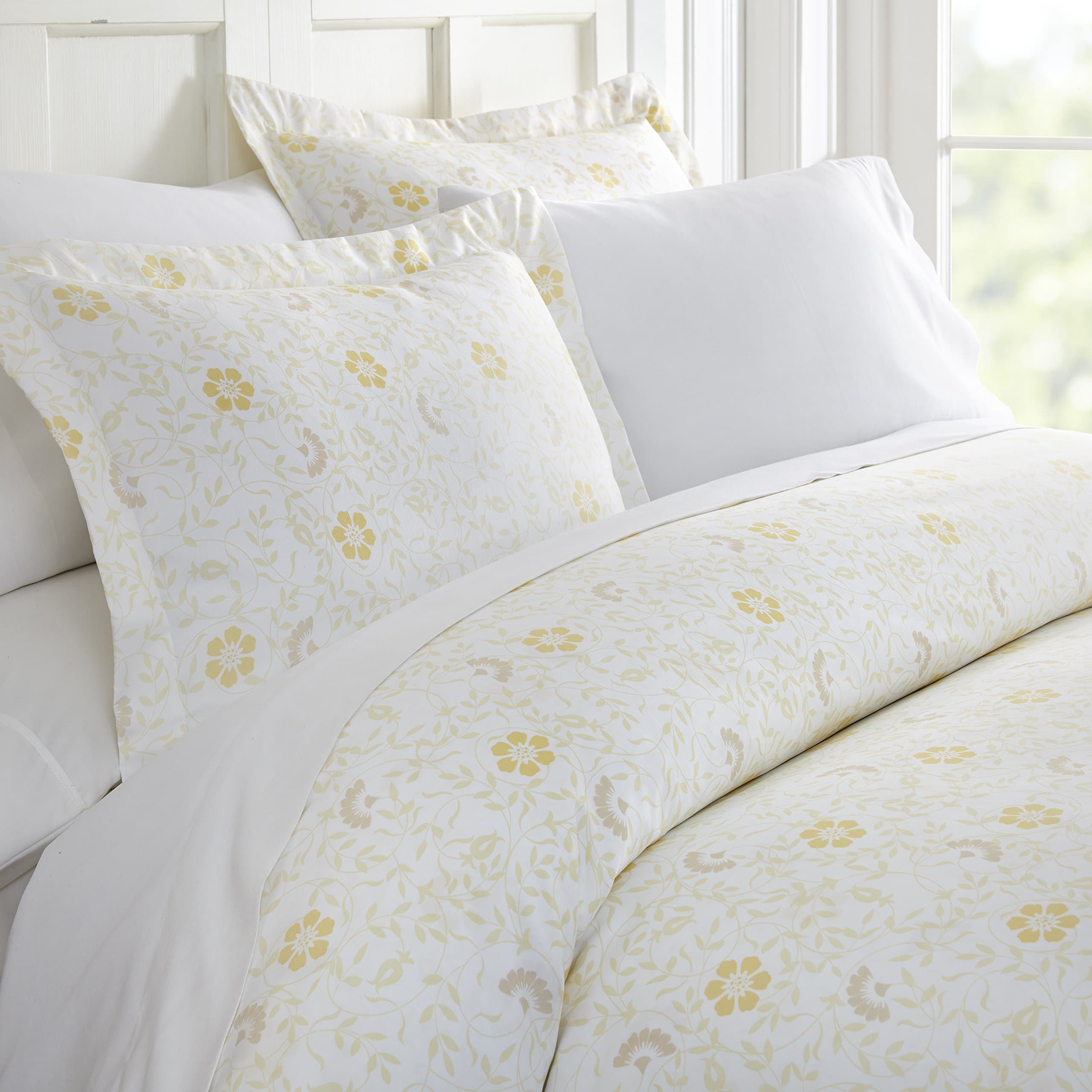 Twin Duvet Cover Set - Hotel-Like Comfort and Exquisite Prints for a Dreamy Bedroom