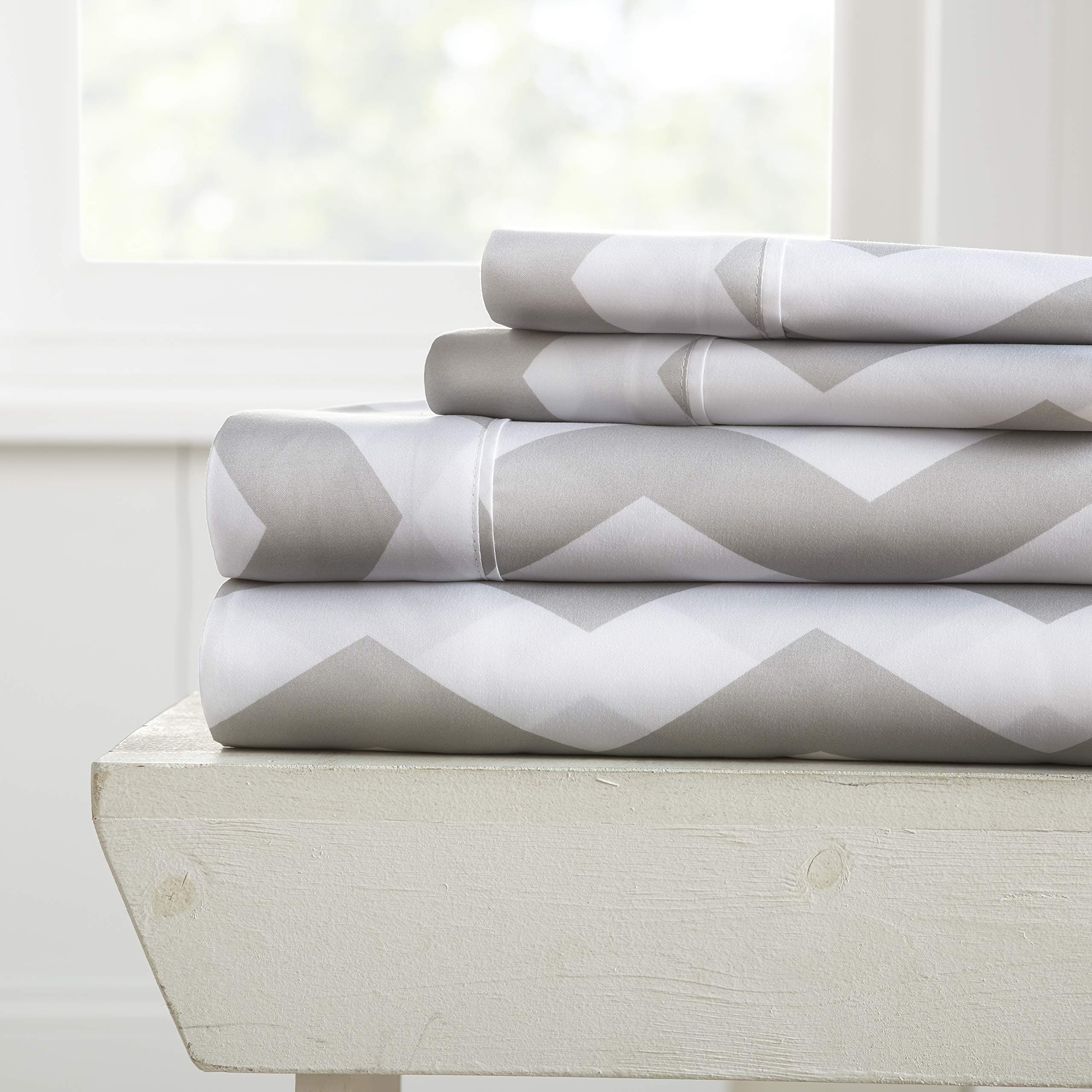 Ultra-Soft Cooling Bed Sheets for Queen Size Bed