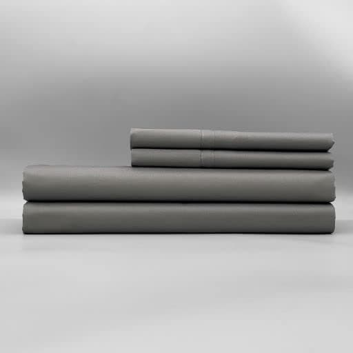 Monument Full Bed Sheets 300TC Egyptian Cotton Sateen 4-Piece Set