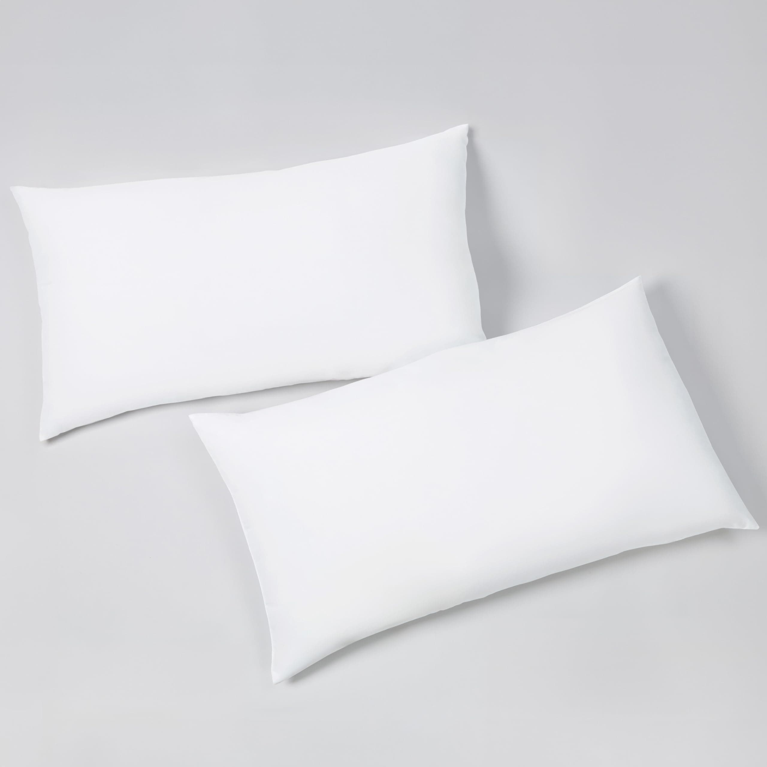 Linen Queen Pillow Set - Soft, Hypoallergenic & Machine Washable